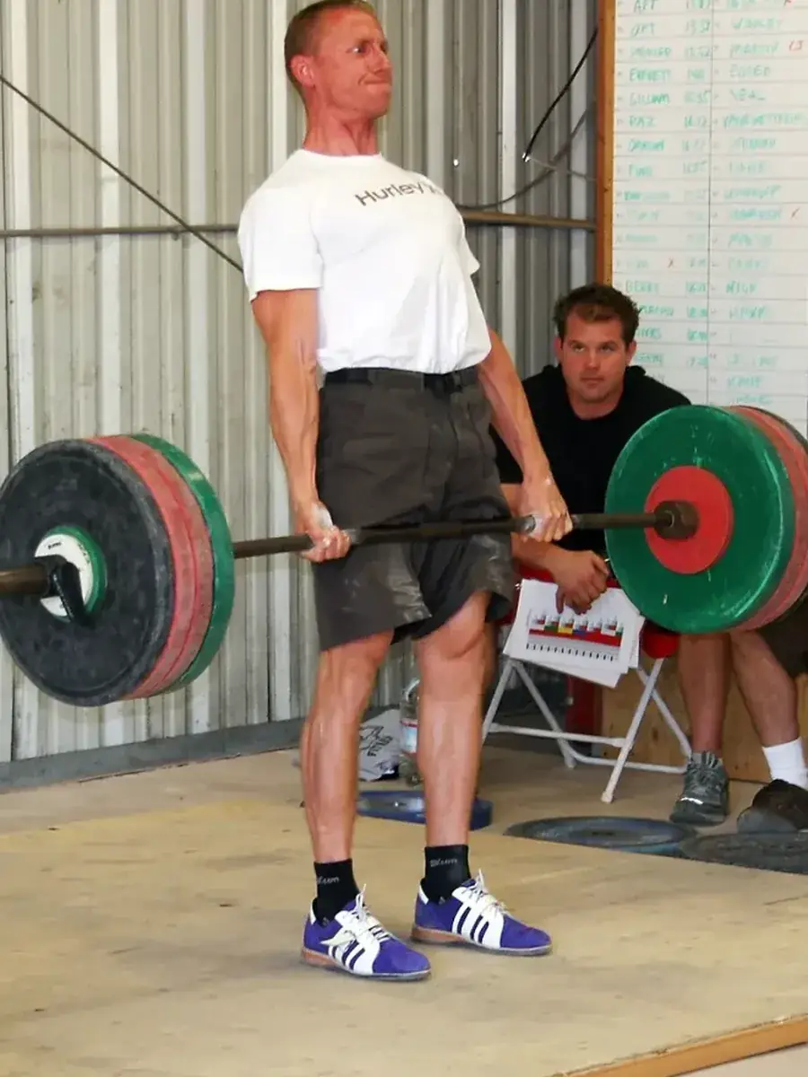 James FitzGerald competing in the early years of OPEX