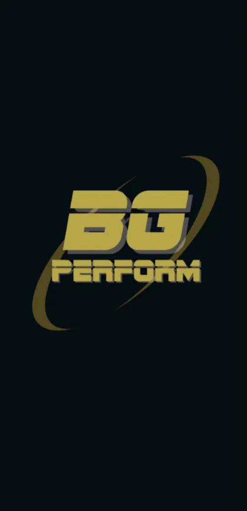 BG Performance splash screen
